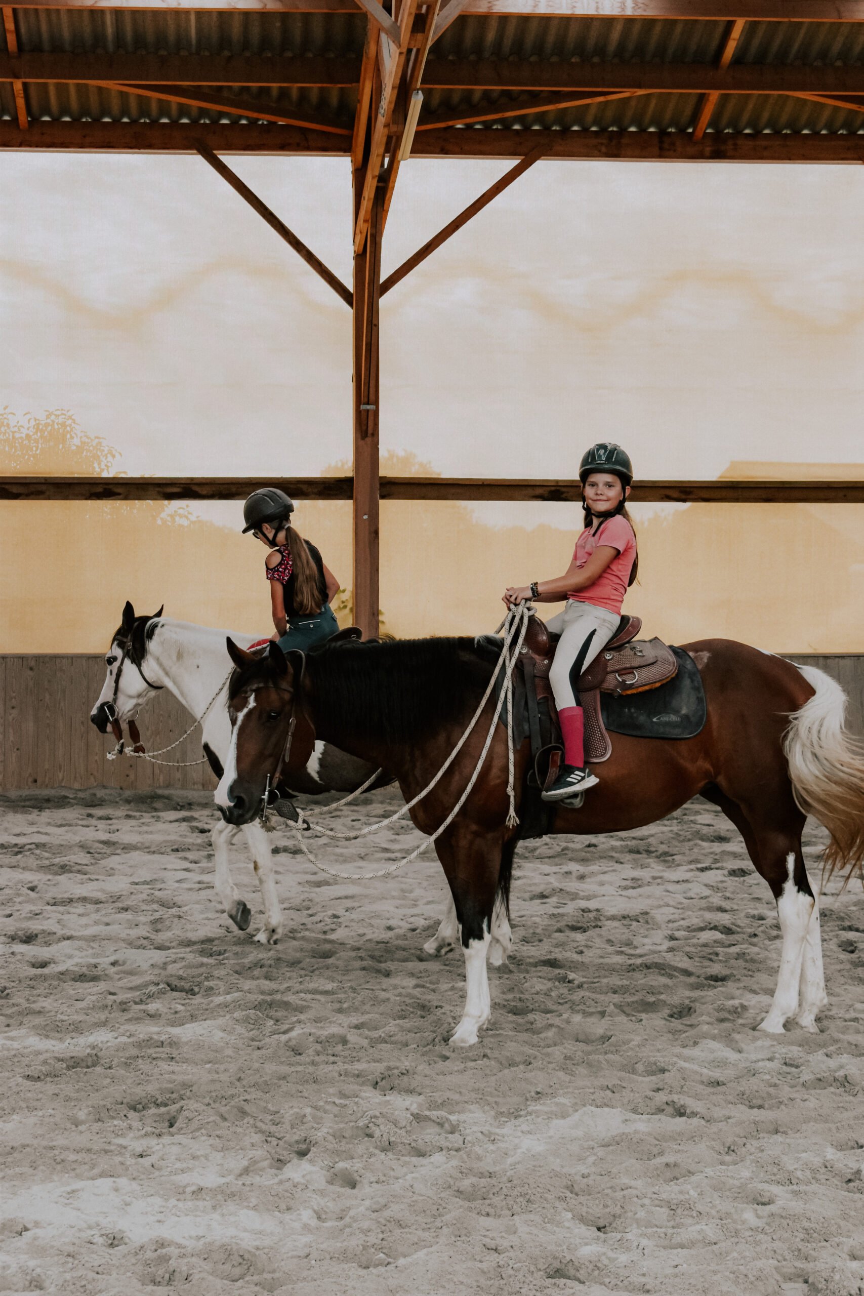 Cours cheval enfant équitation
