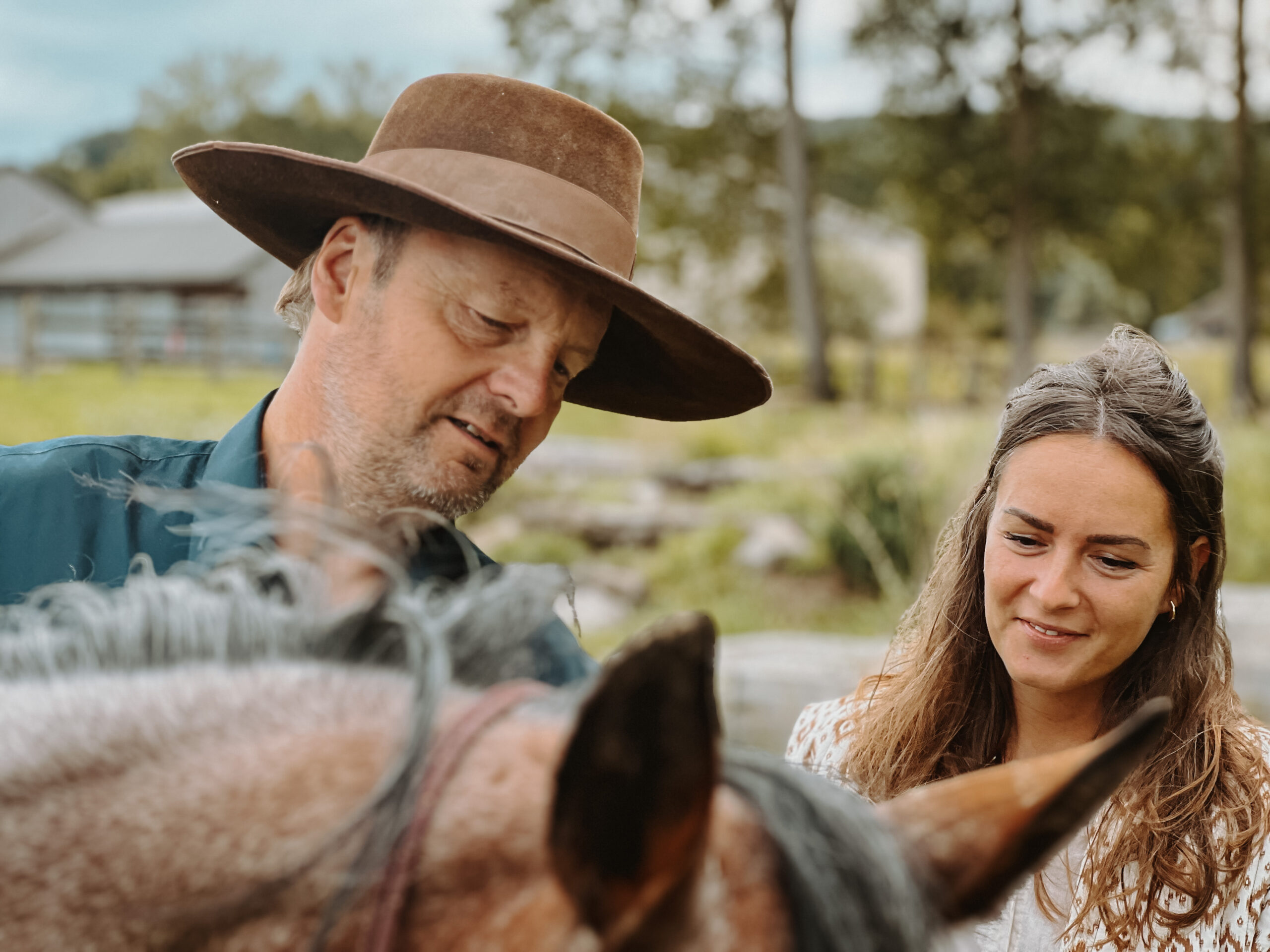 William Haar et Géraldine Viseux au service des chevaux